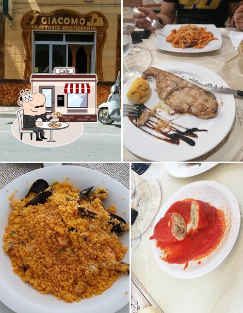 Gli esterni di Trattoria da Giacomo