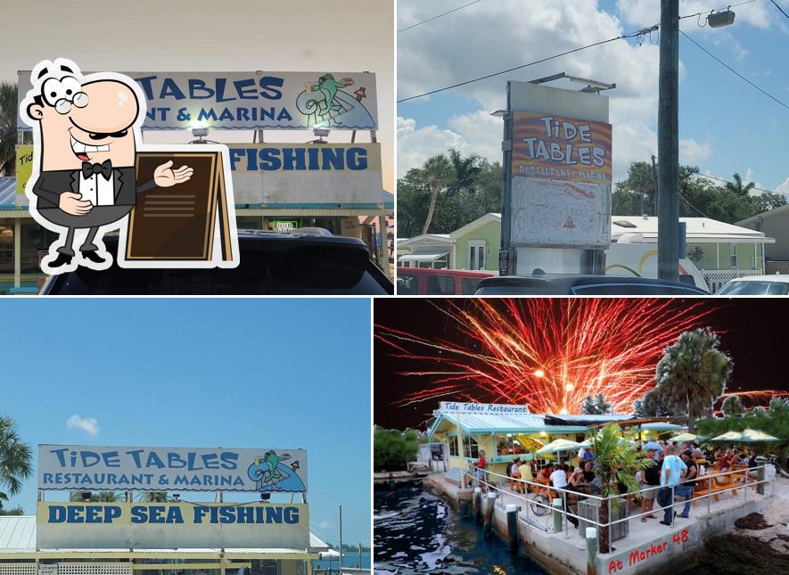 Tide Tables Restaurant and Marina, Bradenton - Restaurant menu, prices