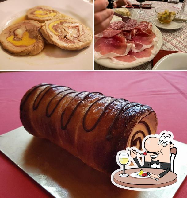 Platti al Trattoria Corradi