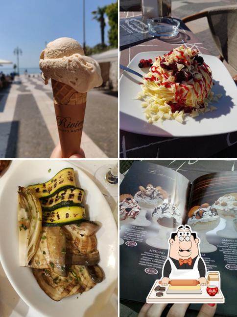 Cucina Riviera Gelateria serve un'ampia varietà di dessert