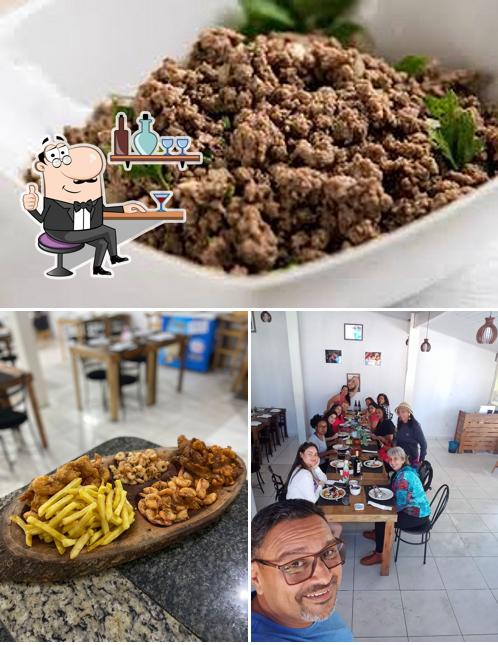 A foto da interior e comida no Domus Restaurante:Carnes, Frutos do Mar, Opções Vegetarianas/Culinária Brasileira/Quentinhas/Delivery em Búzios