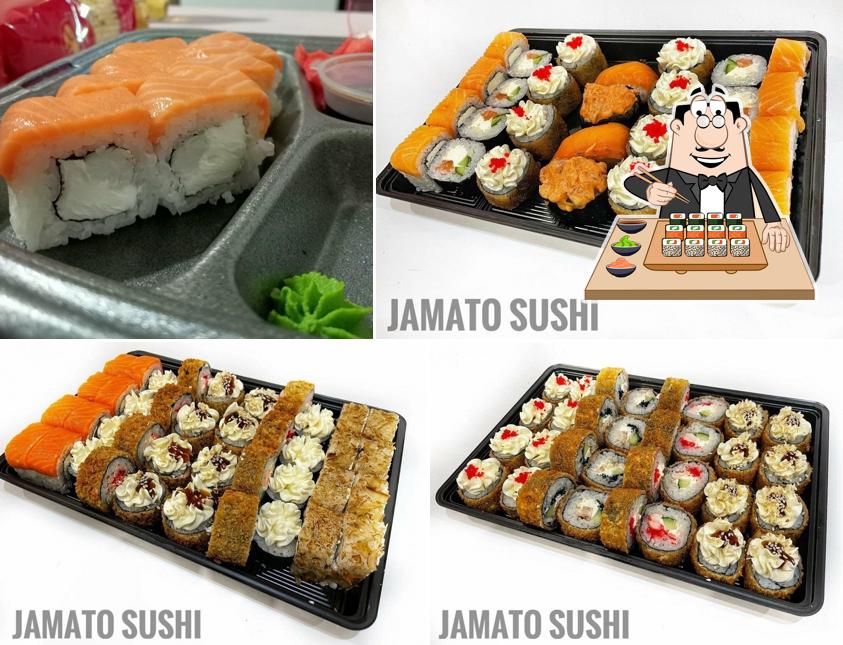 Essayez différentes options de sushi