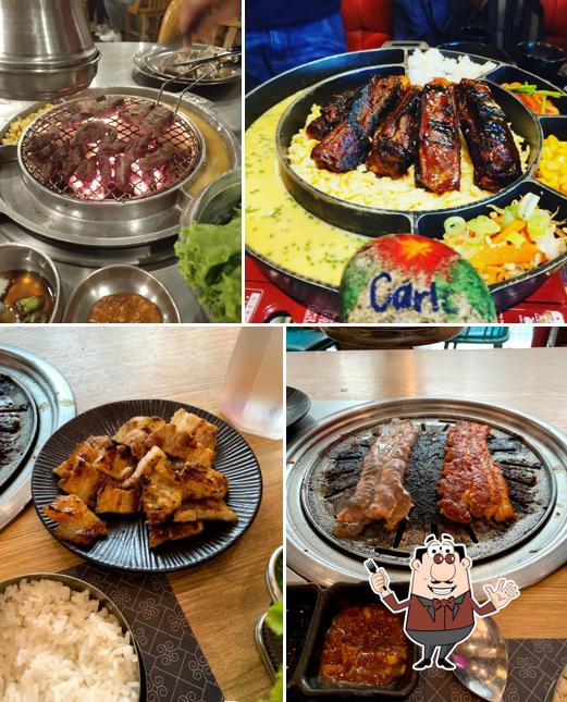 Food at Jin Joo Korean Grill