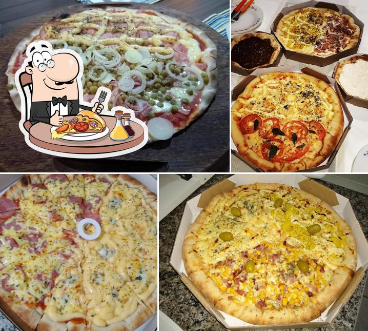 Consiga diversos estilos de pizza