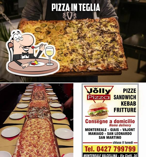 Cibo al Jolly Pizza