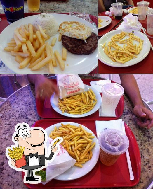 Peça fritas no Big X Picanha