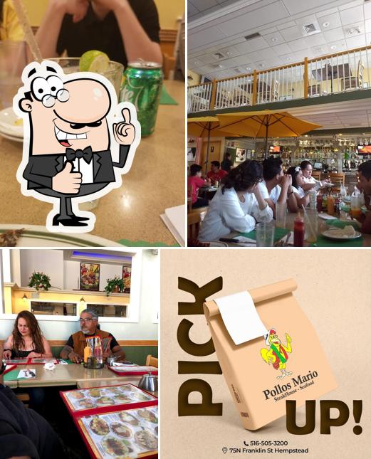Pollos Mario Steak House & Seafood in Hempstead Restaurant menu and