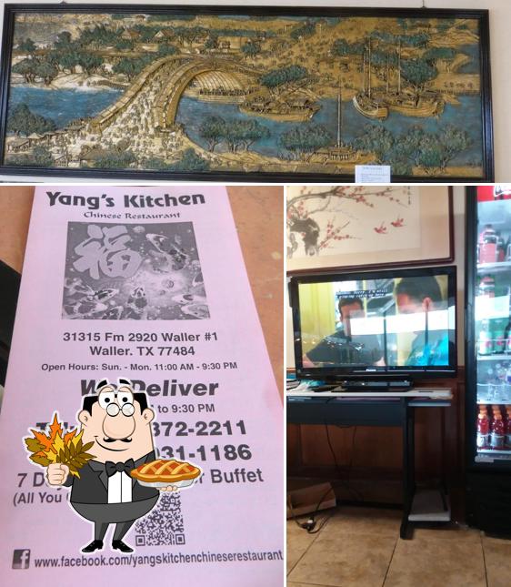Yang's Kitchen Chinese Restaurant in Waller Restaurant menu and reviews