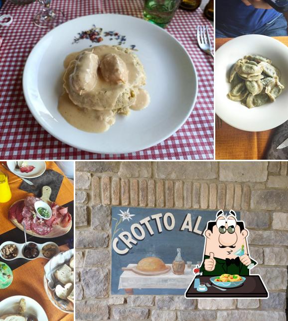 Cibo al Trattoria Crotto Alpino