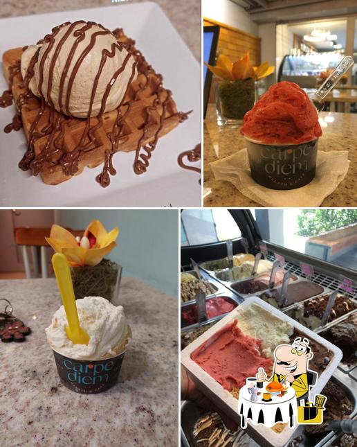 Comida em Carpe Diem Gelateria