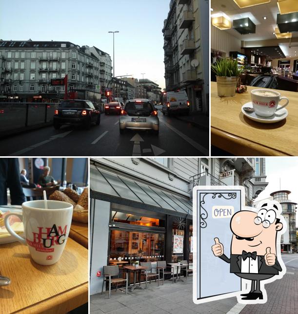 Взгляните на фото кафе "Nur Hier GmbH"