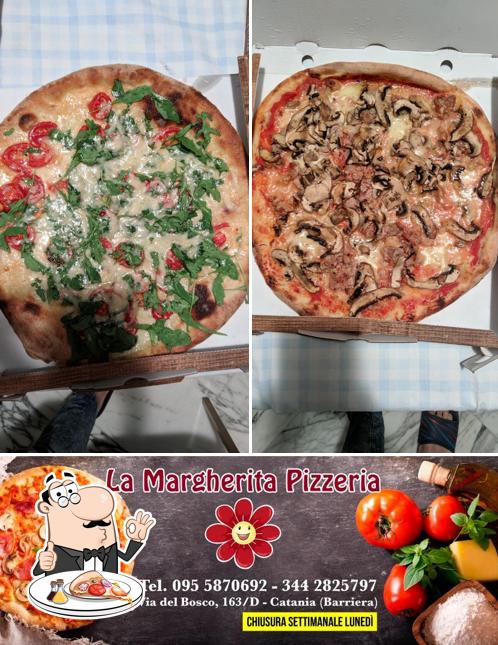 Prenez des pizzas à La Margherita Pizzeria