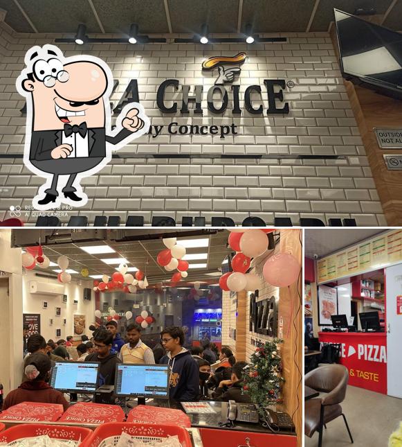 The interior of Pizza Marvels