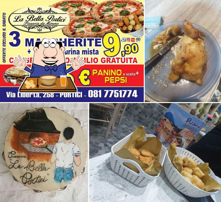 Platti al Pizzeria La Bella Portici