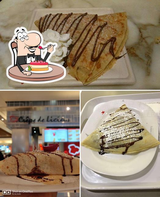 Crepe Delicious offre une variété de plats sucrés