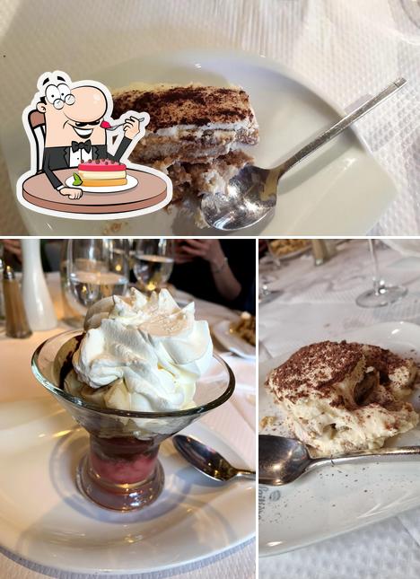 Les 3 Napoli sert un nombre de desserts