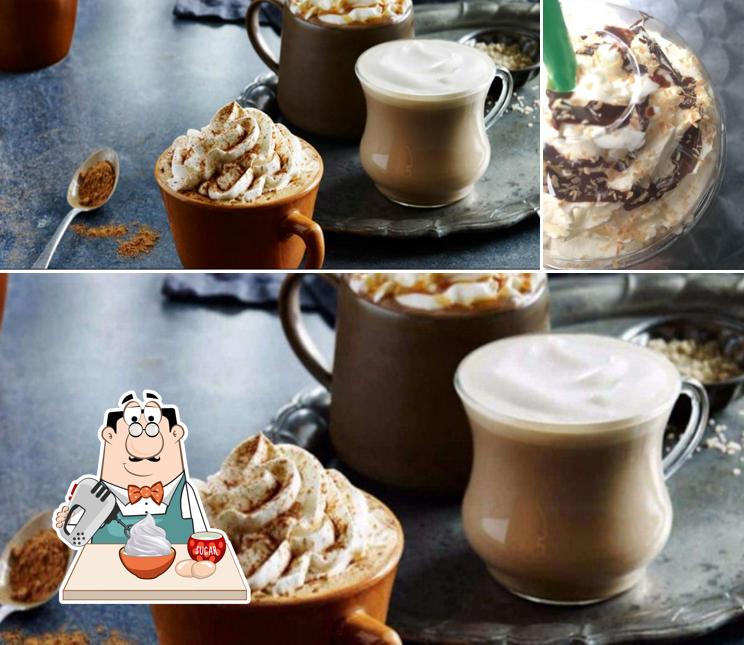 Starbucks offre une variété de desserts