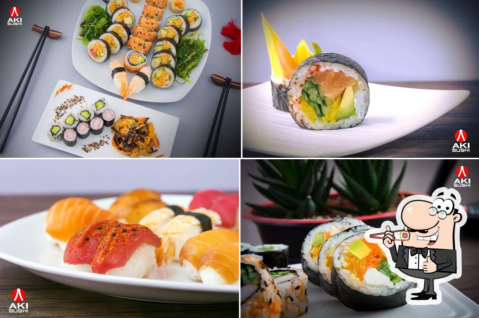 Les sushi sont disponibles à Aki Sushi Longueuil