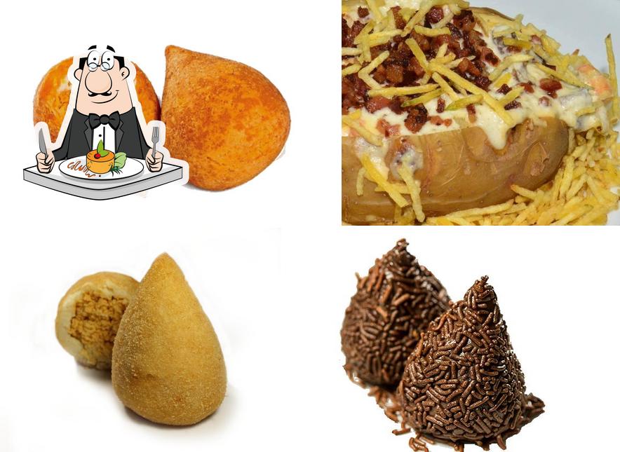 Platos en Casa da Coxinha