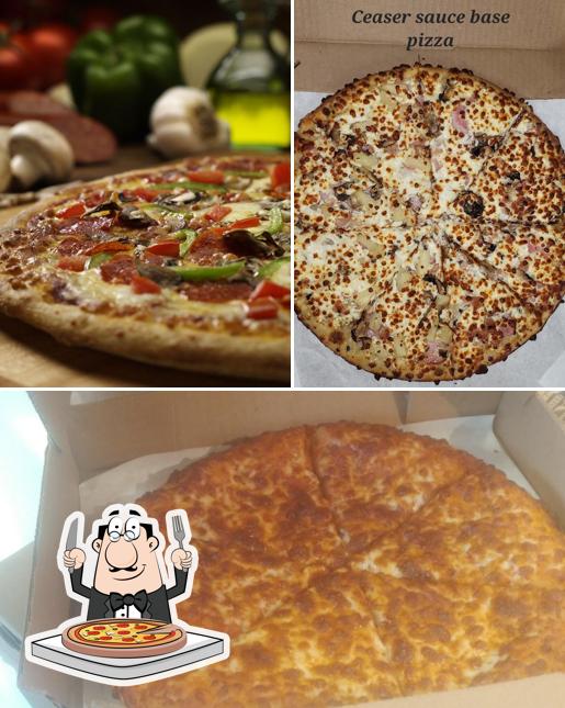 Try out different types of pizza