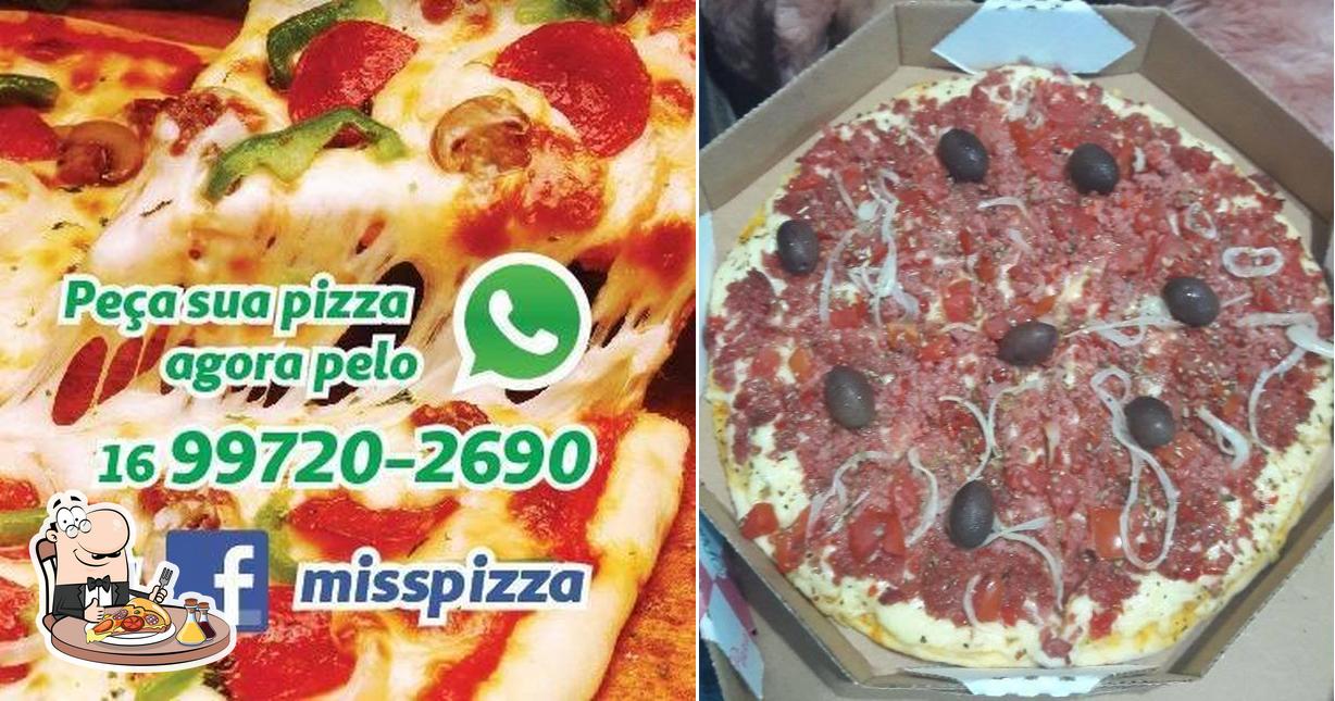 Consiga diversos tipos de pizza