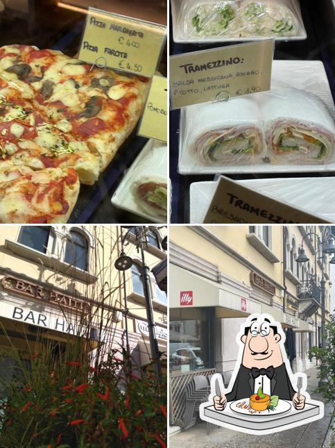 Bar caffetteria Haiti si caratterizza per la cibo e esterno