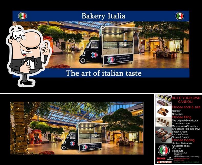 Bakery Italia Coral Square in Coral Springs Restaurant menu and reviews