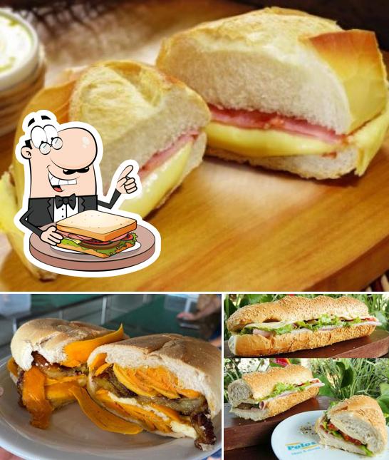 Pick a sandwich at Lacasa padaria