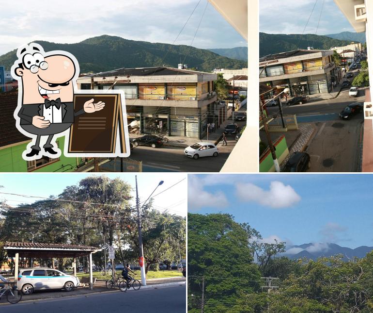 O exterior do Café Estrela