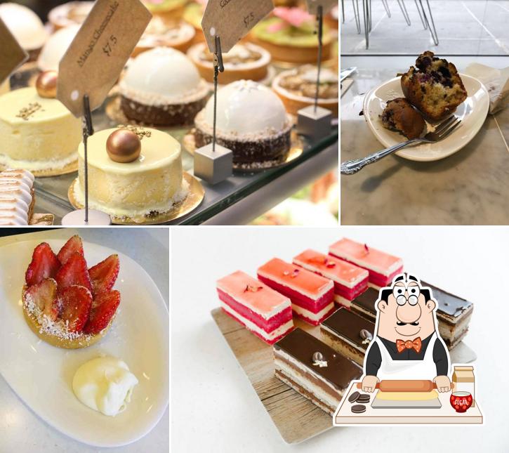 Café Vic offers a range of desserts