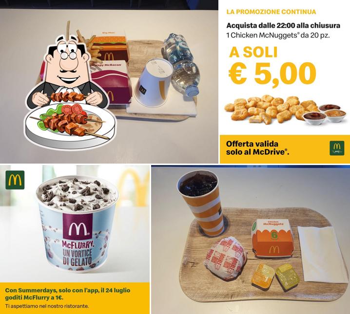 Cibo al McDonald's Milano Rubicone 30