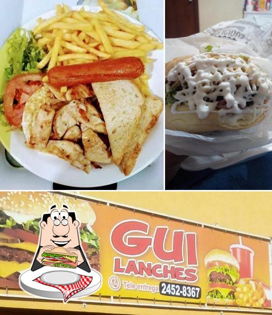 Clube sanduíches em Gui Lanches