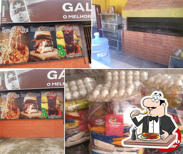 Comida em Galeto do Cesar