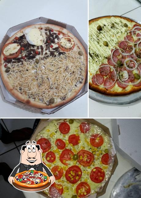 Peça pizza no O Pastelão lanchonete e pizzaria