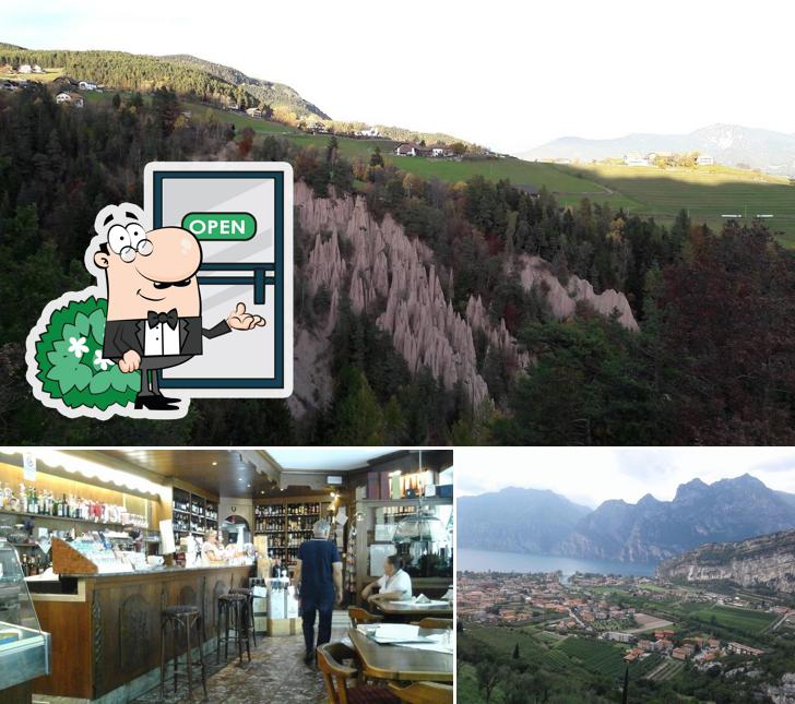 Tra le varie cose da Bar Ristorante Albergo Olimpia si possono trovare la esterno e interni