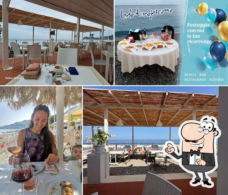 Gli interni di Lido Tropicana - Restaurant - Beach Bar
