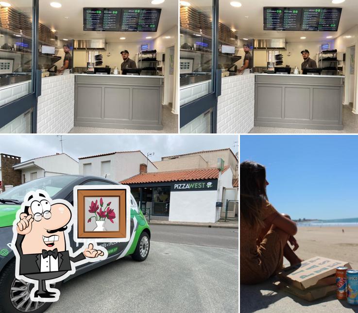 L'intérieur de PIZZA WEST Olonne sur mer