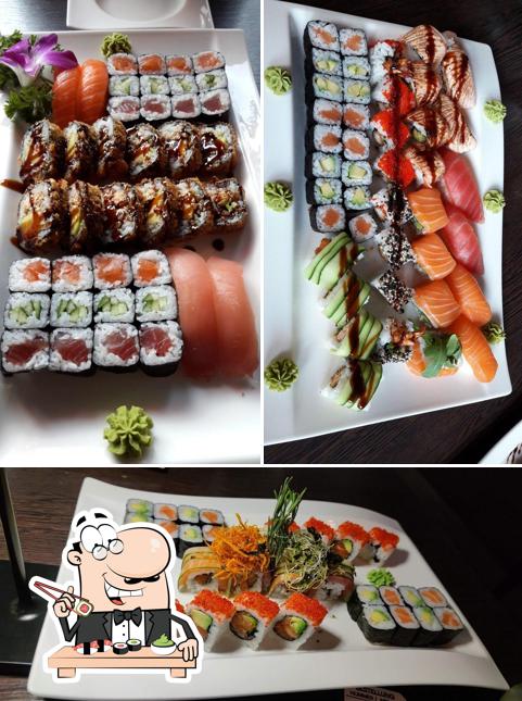 Choisissez de nombreuses options de sushi