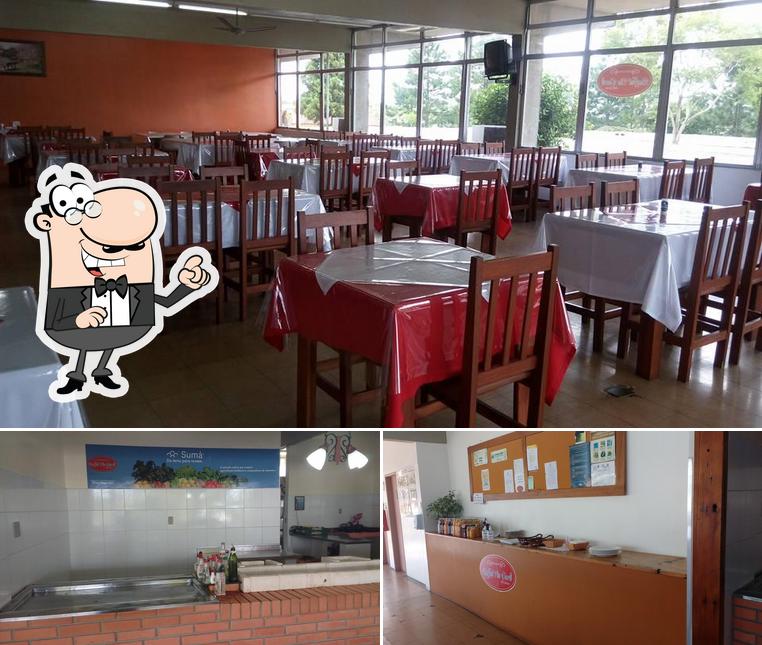 O interior do Restaurante Buffet ART & SABOR