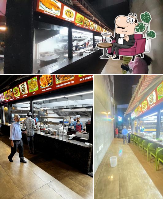 The interior of MASTER KADAI