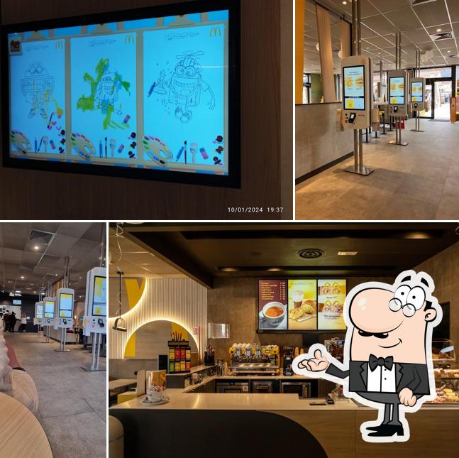 Dai un'occhiata agli interni di McDonald's Sala Consilina