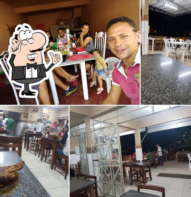 O interior do Restaurante e Pousada Boa Viagem