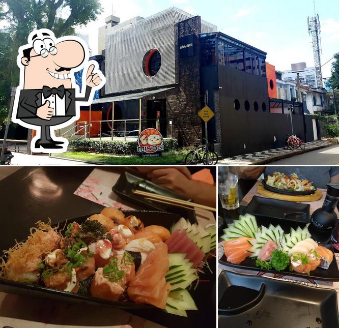 Look at the picture of Seu Miyagi Sushi Lounge