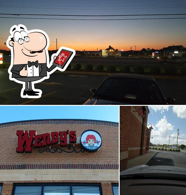 The exterior of Wendy's