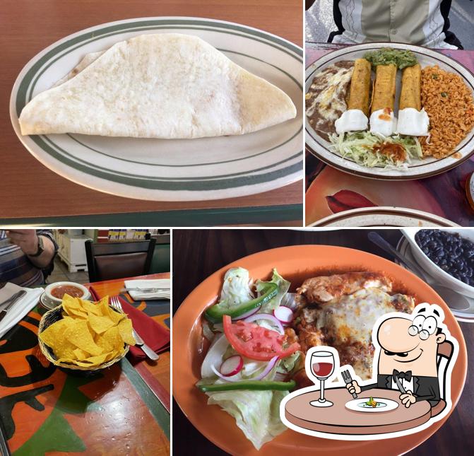 Meals at El Mexicano Restaurant