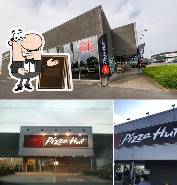 L'extérieur de Pizza Hut