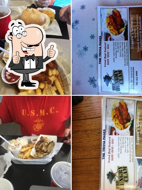 Hungry Clam in Brookings Restaurant menu and reviews