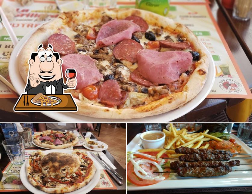 A La grillardière Meknes, vous pouvez profiter des pizzas