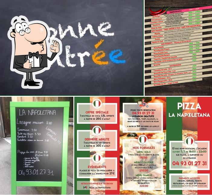 Pizza La Napoletana L’Escarene