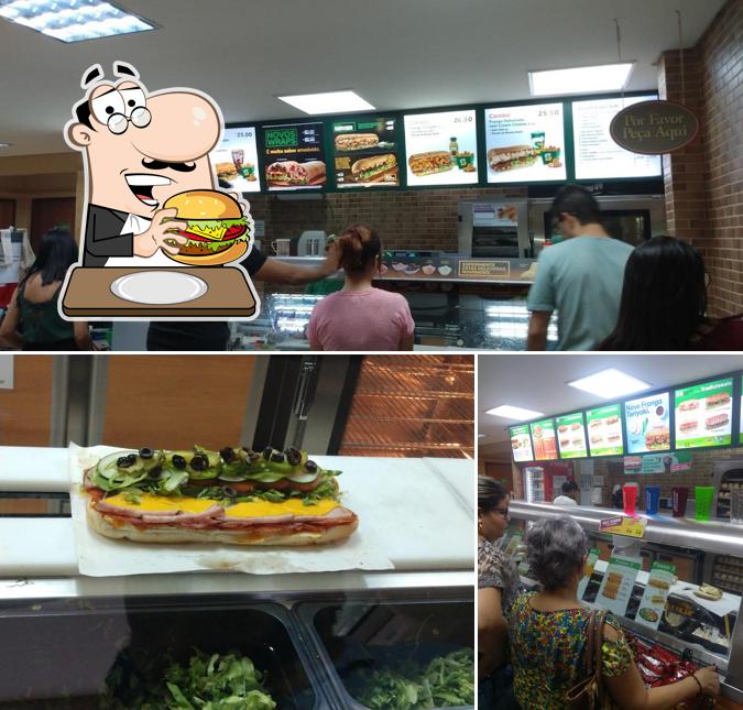 Experimente um hambúrguer no Subway Saci - Teresina